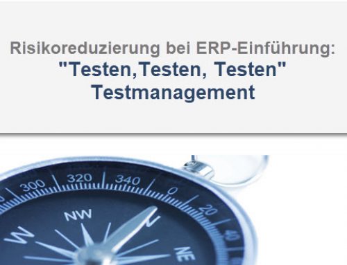 Professionelles Test- und Qualitätsmanagement zur Risikoreduzierung bei ERP-Einführungen